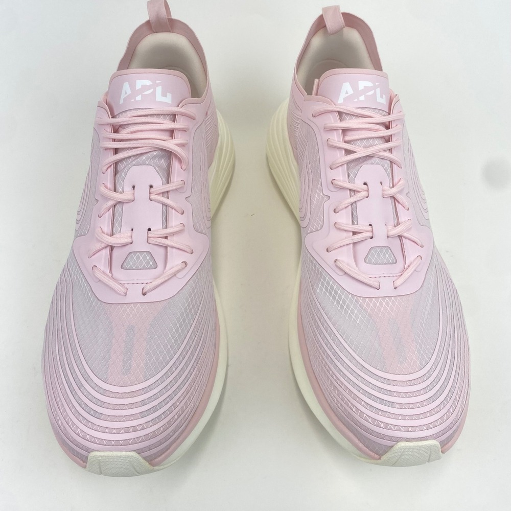 APL Athletic Propulsion Labs Men's Streamline Bleached Pink‎ White Shoes - Picture 2 of 7